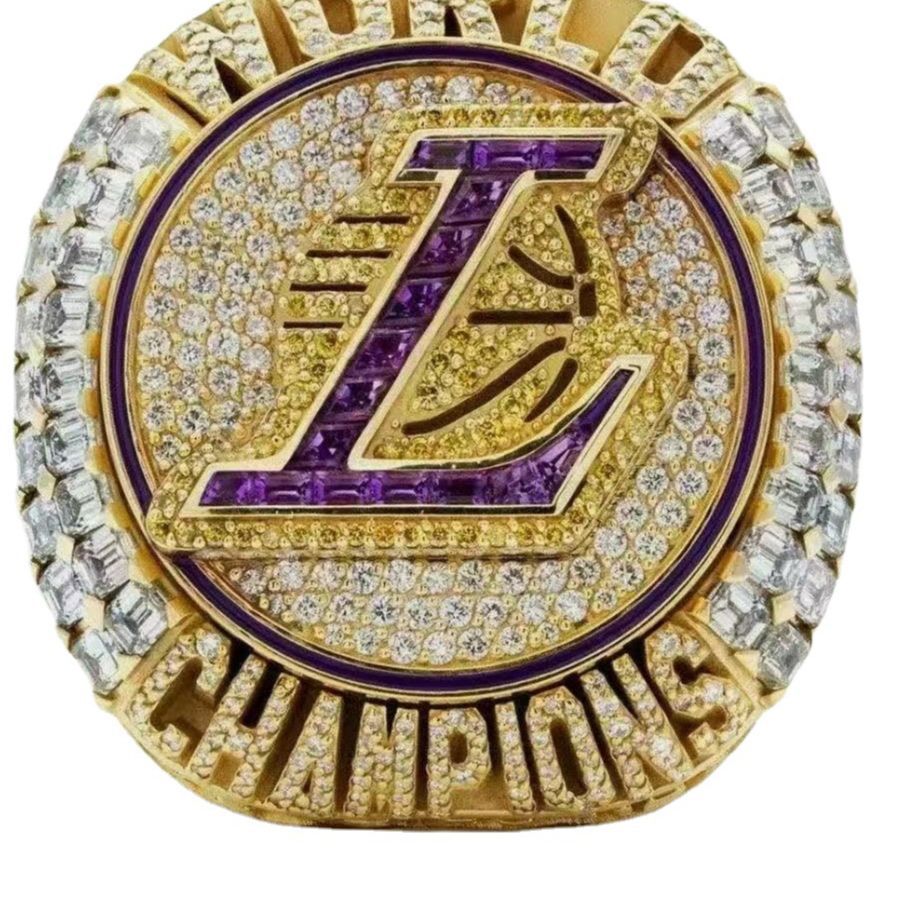 Men's Los Angeles Lakers Alloy Gift Stainless Rings
