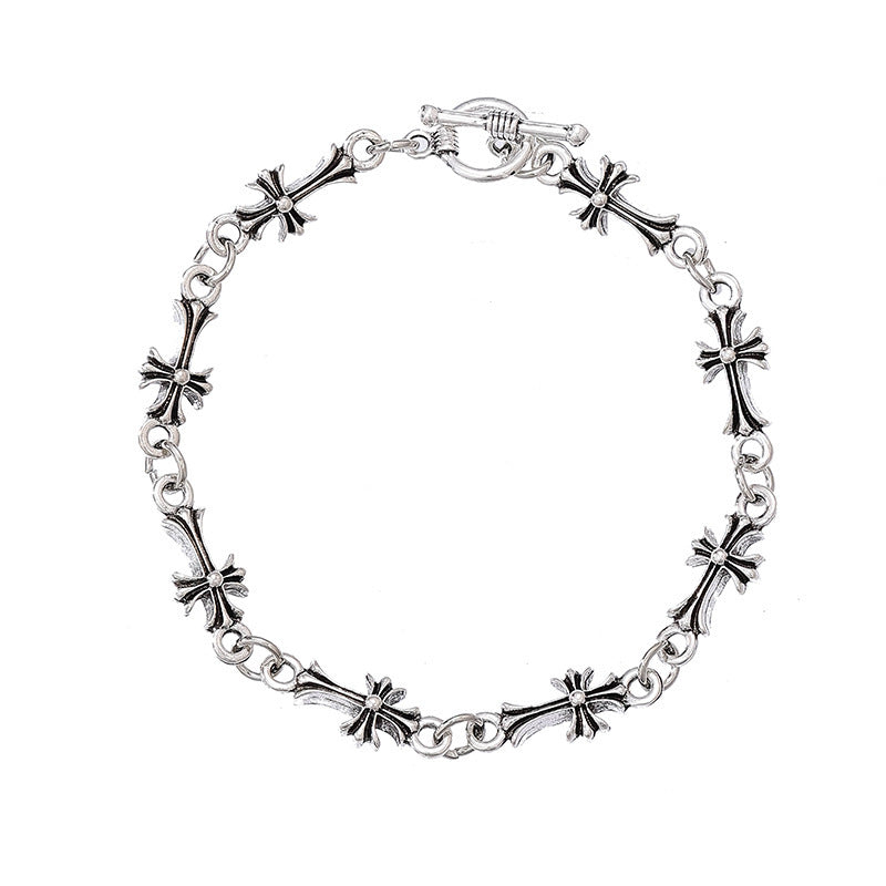 Women's & Men's Pear Snake Cross Fashion Crowe Couple Bracelets