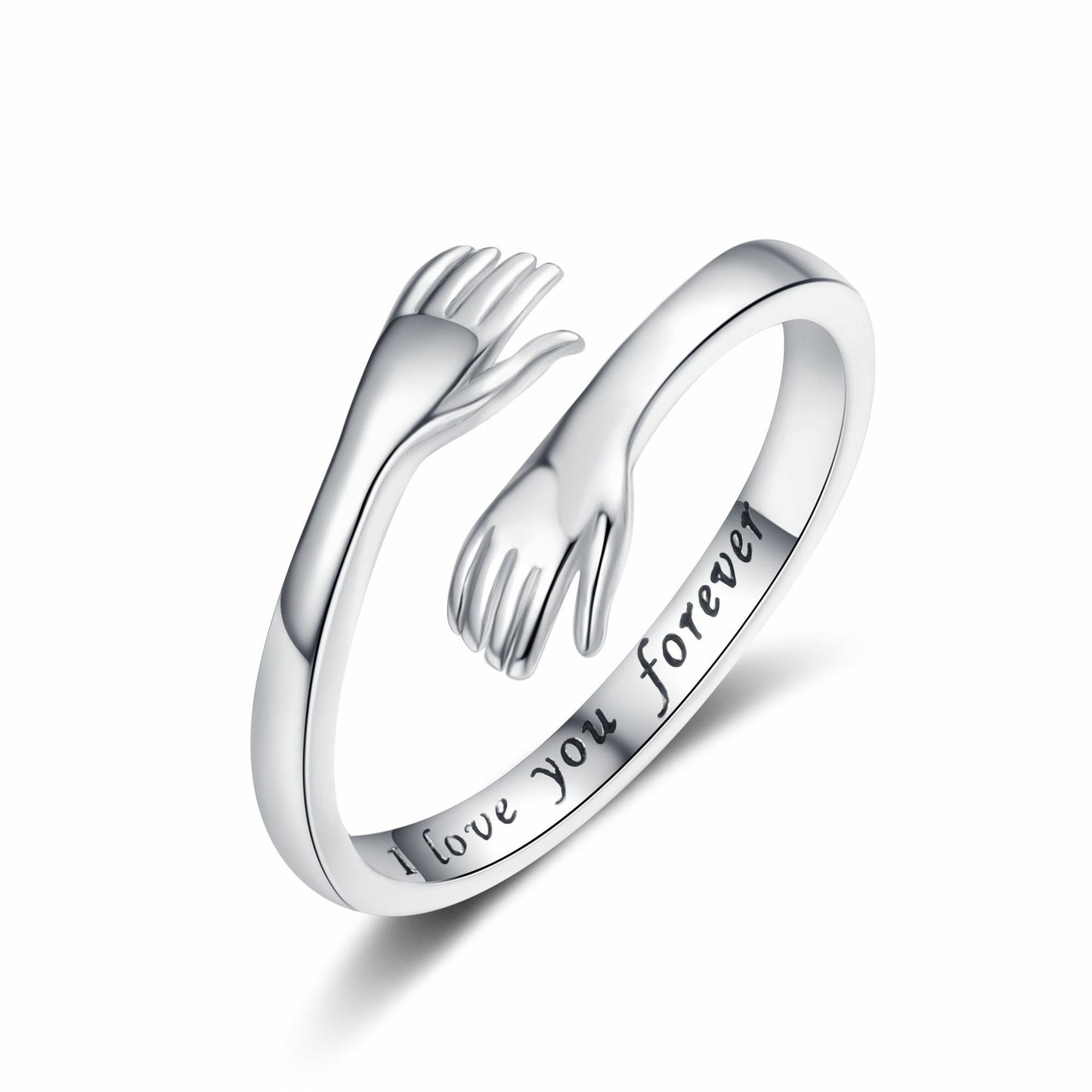 Opening Adjustable Lettering Hug You Card To Give Mom Mother's Rings