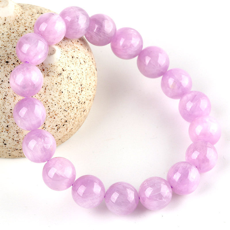 Spodumene Purple With Cat Eye Effect Bracelets