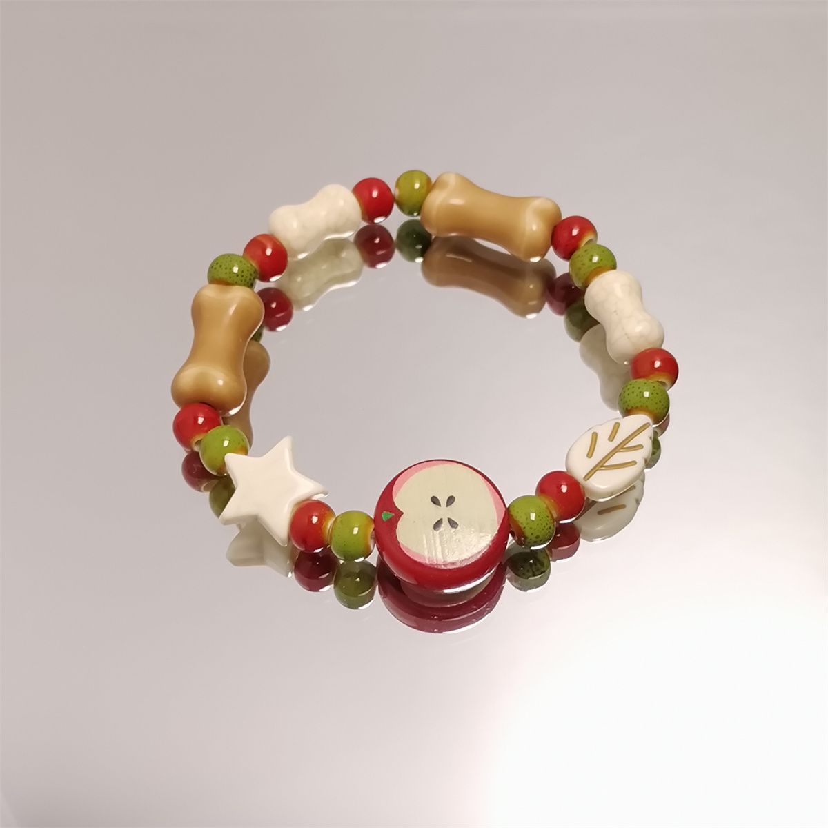 Cute Apple Handmade Girlfriend Gifts Good-looking Bracelets