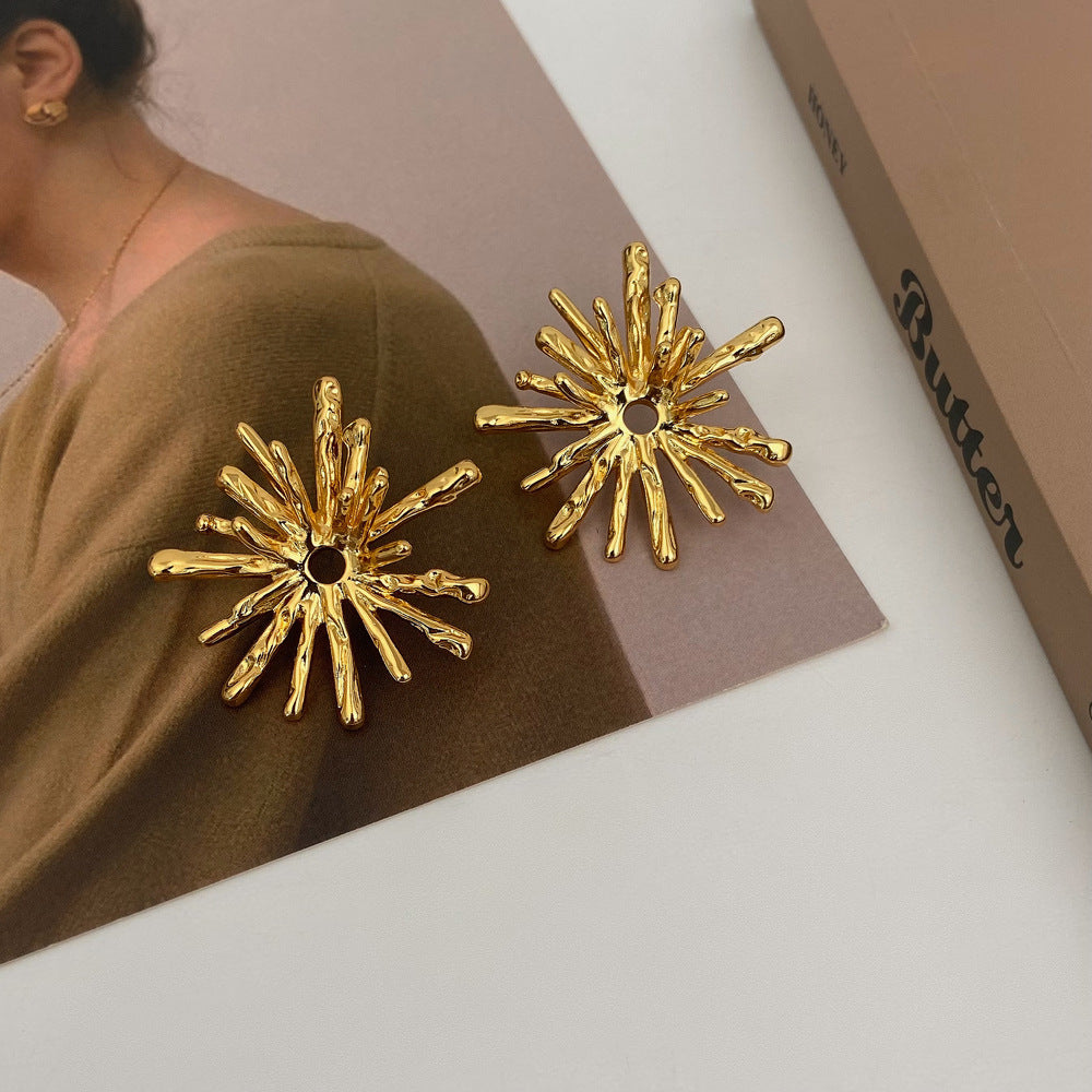 Women's Shot Western Style Fashion Artistic Retro Irregular Earrings