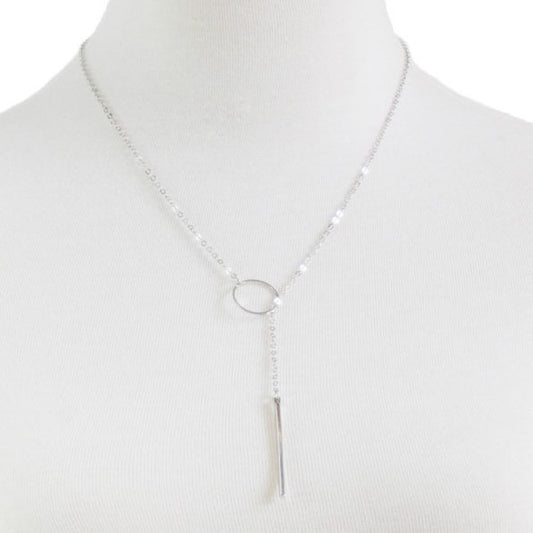 Innovative Simple Chain Eyelet Long Jewellery Necklace