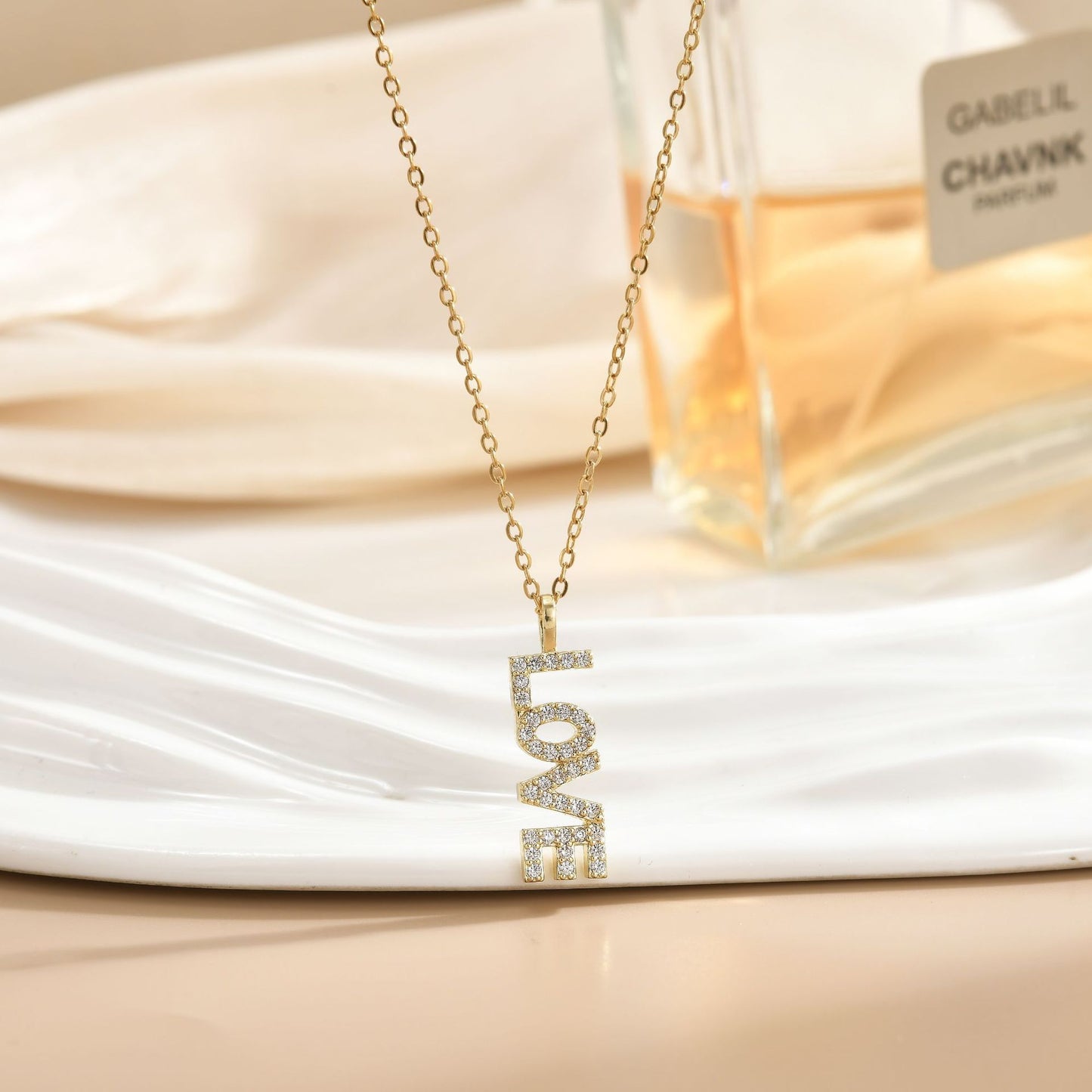 Love You Fashion Mother's Day Gift Necklace