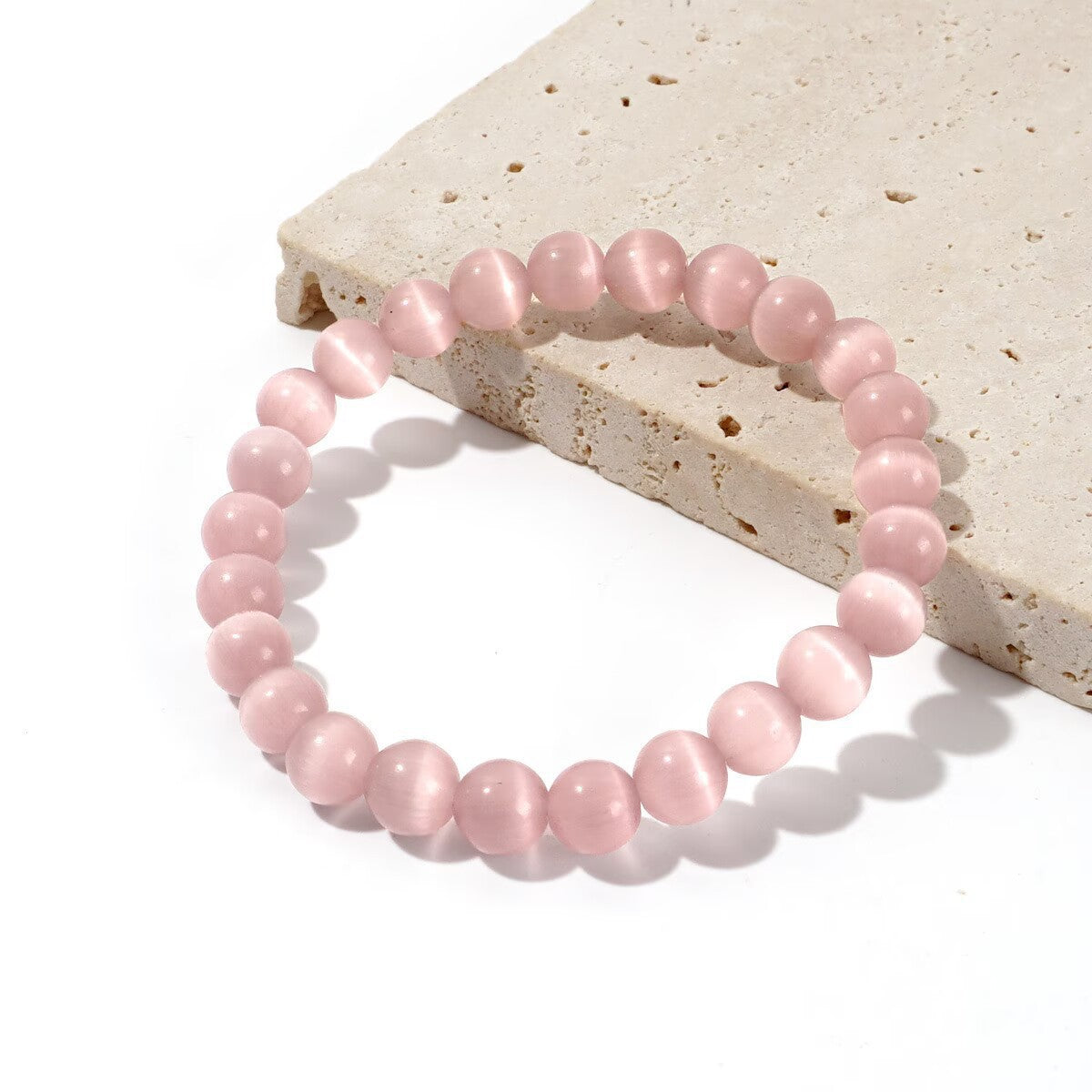 Sea Blue Opal Crystal High Goods Hand High-grade White Bracelet