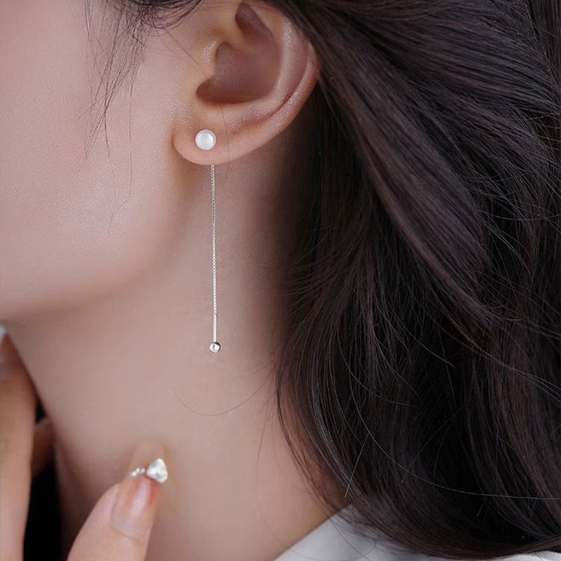 Buckle No Need To Take Off Round Face Fashion High Earrings