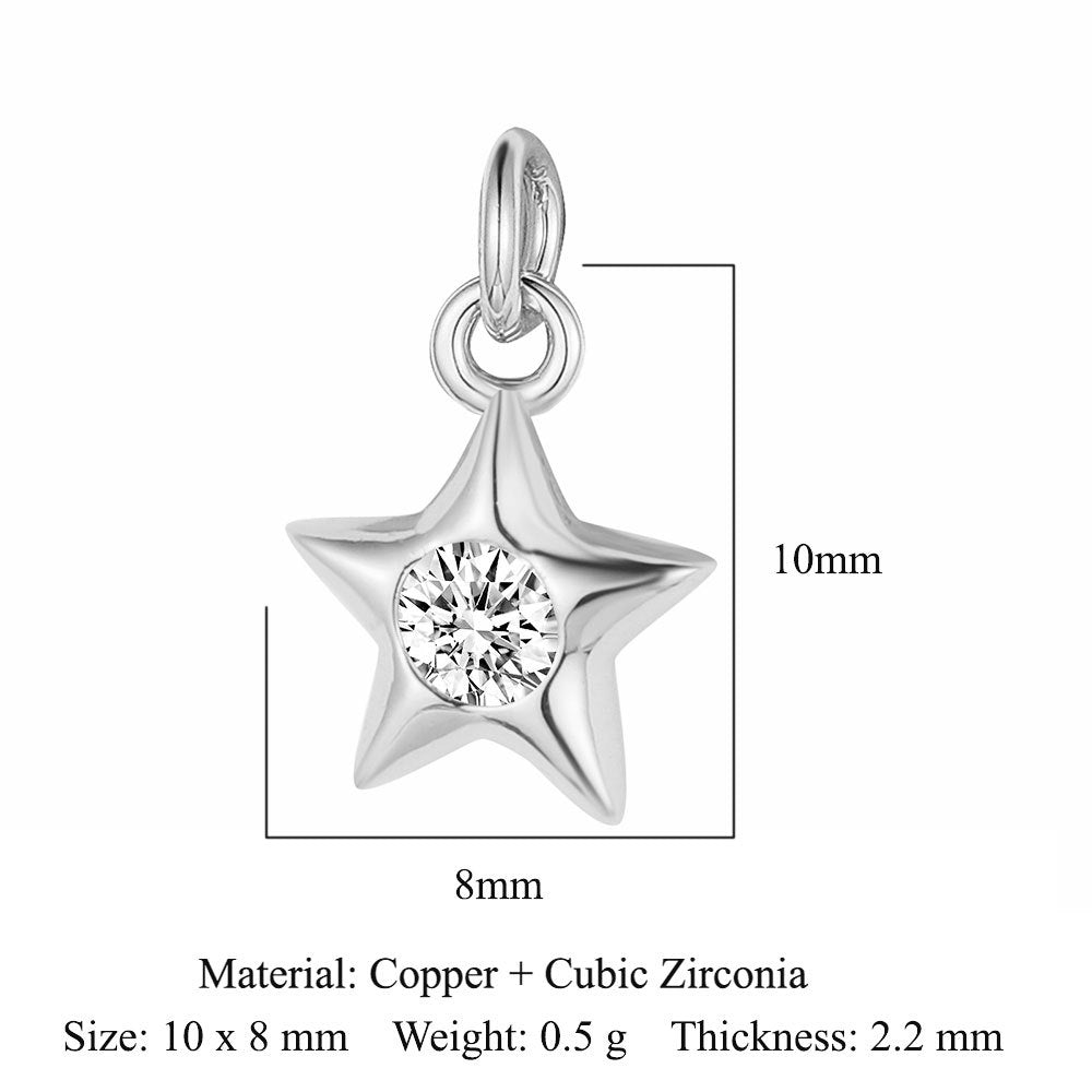 Kitten Puppy Eyes Copper Zircon Water Necklaces