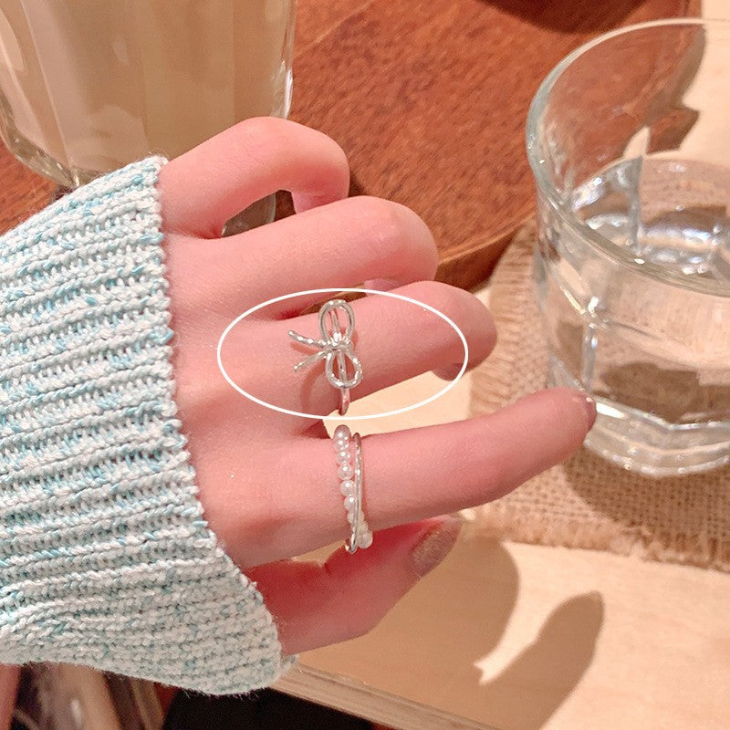 Women's Light Luxury Cold Style Switchable Index Finger Rings