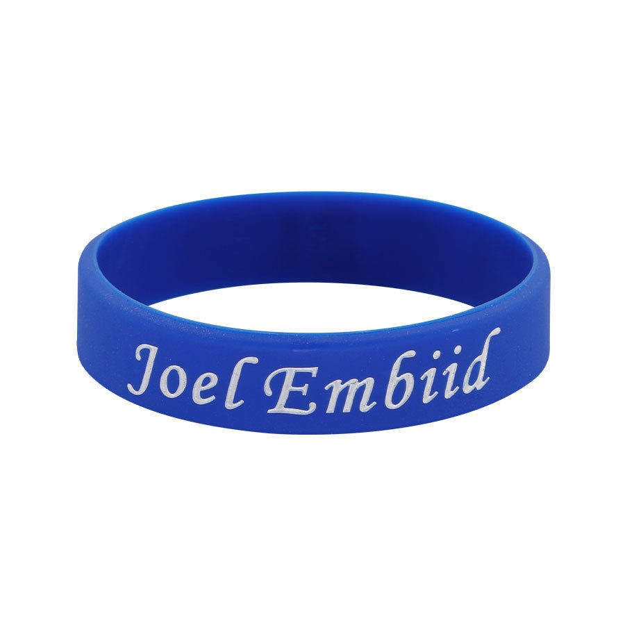 Star Concave Thickened Silicone Kobe James Basketball Bracelet