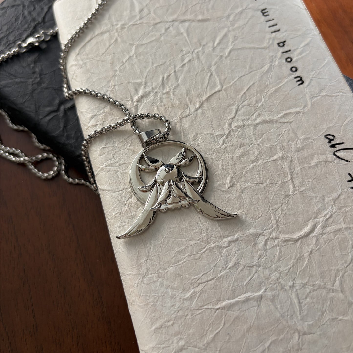 Moon Spirit Metal God Surrounding The Necklace