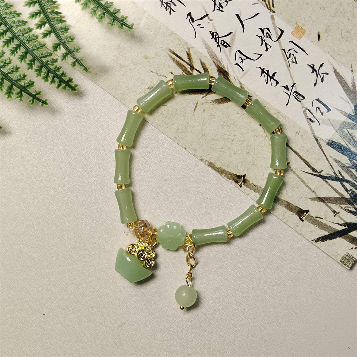 Women's Ancient Style Bamboo Niche Design Mori Bracelets