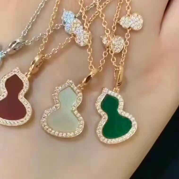 Red Agate Gourd Female Couple Full Rings