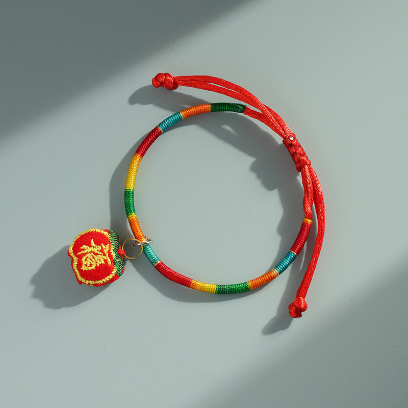 Dragon Boat Festival Colorful Rope Ethnic Style Bracelet