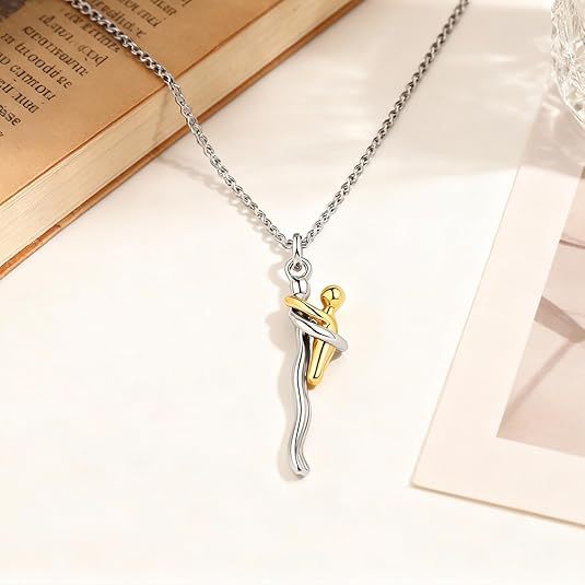 Pretty Trendy Beautiful Mother Hug Simple Pendants