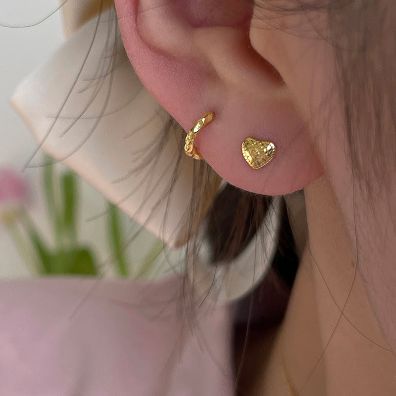 Niche High-grade Ear Bone Sterling Sier Rings