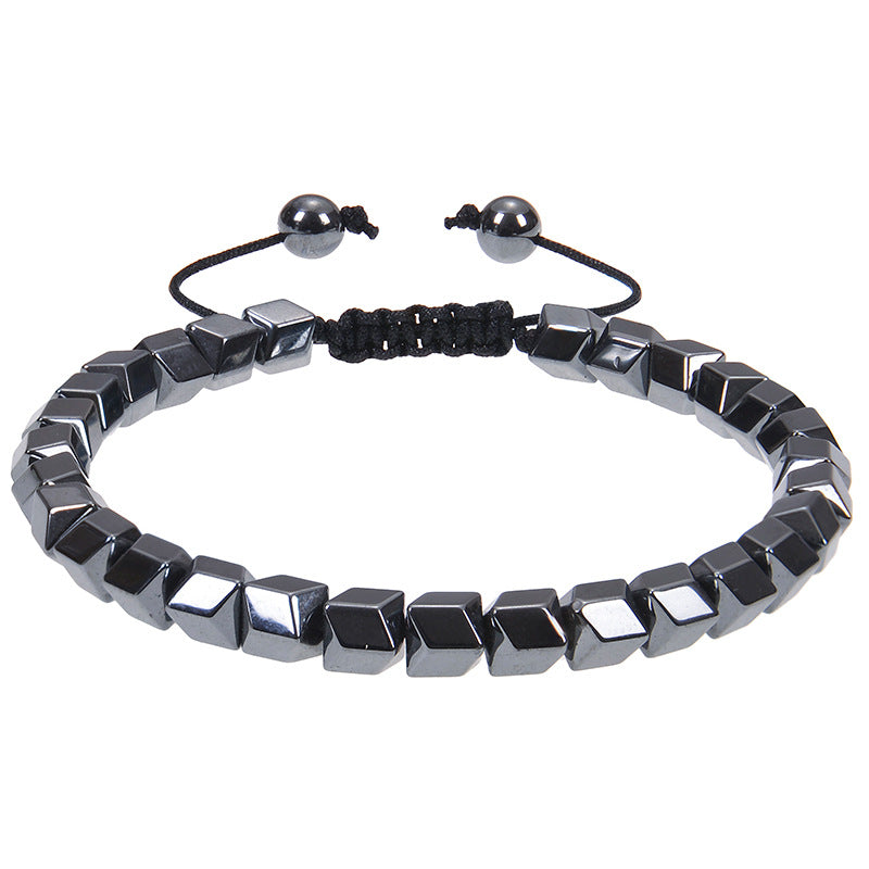 Style Black With Love Magnet Peach Bracelets