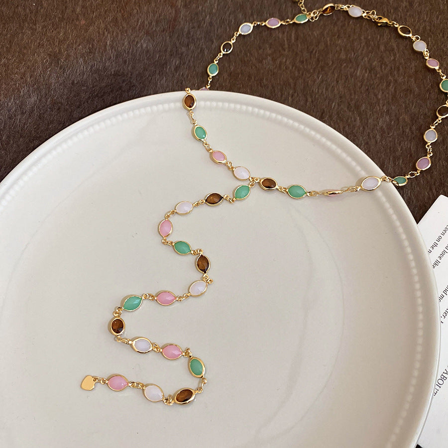 Clavicle Chain Temperament Trend Retro Easy Necklaces