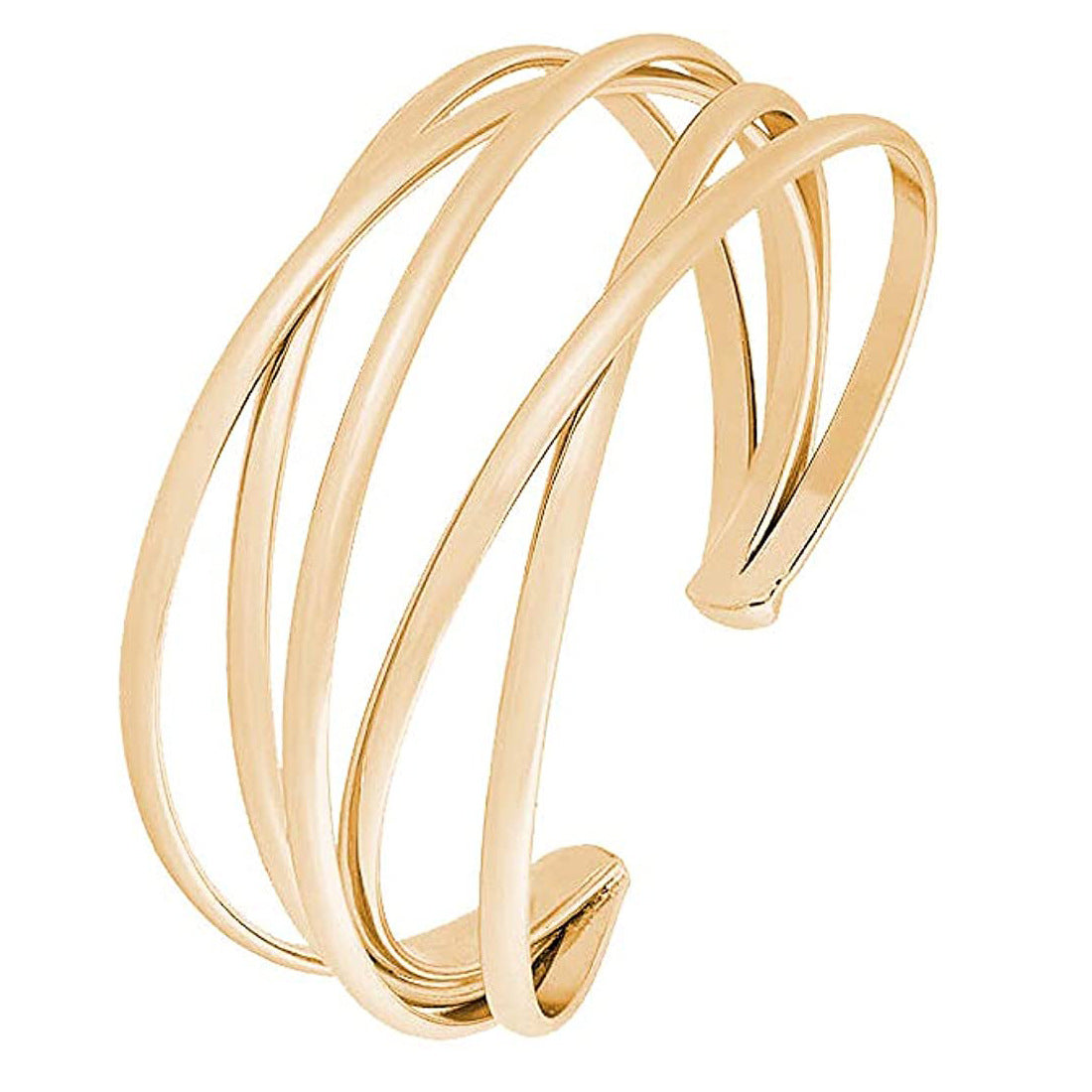 Slouchy Metal Opening Hollow Retro Bangle Bracelets
