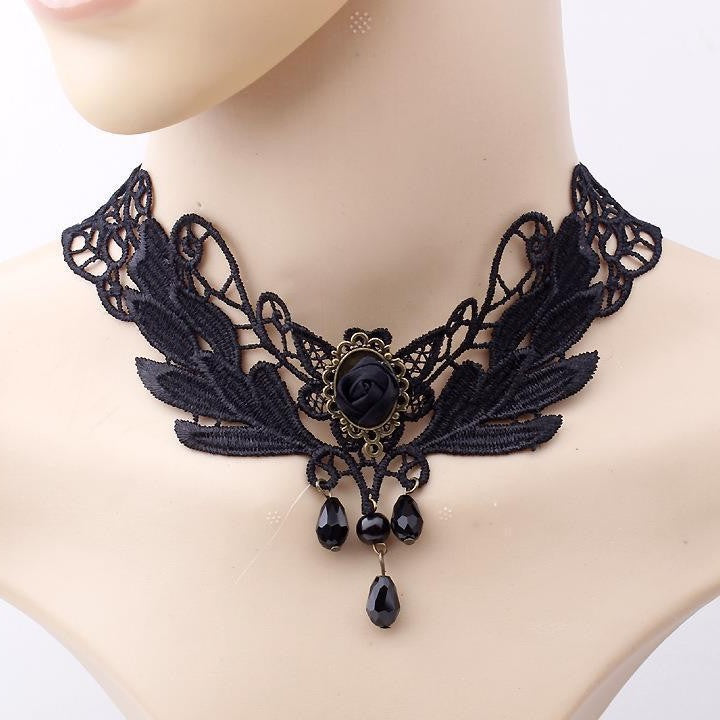 Durable Fashion National Style Boutique Lace Necklaces