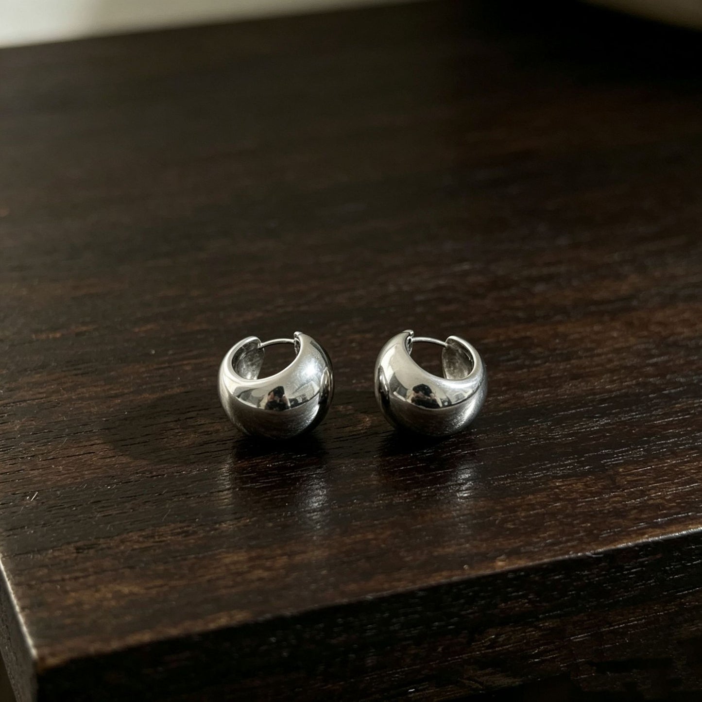 Female Light Luxury Minority Sensitive Circle Earrings