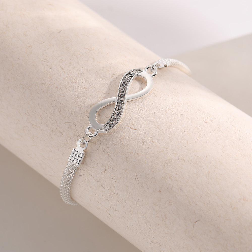 Personality Trend Creative Diamond Advanced Simple Bracelets