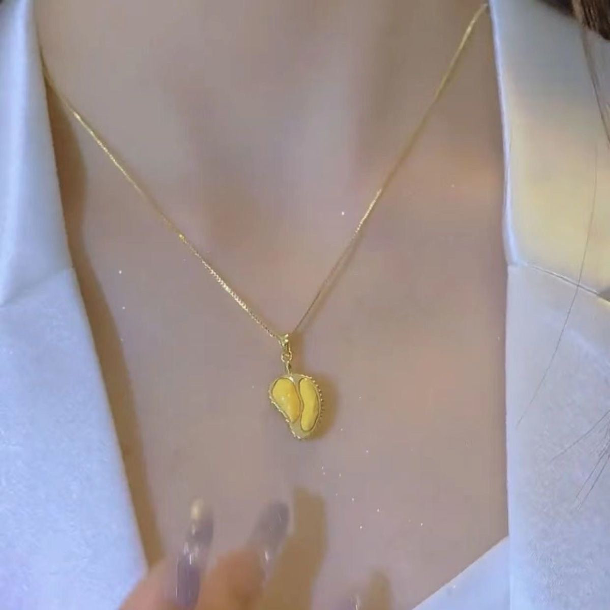 Women's Designer Durian High Texture Clavicle Chain Necklaces