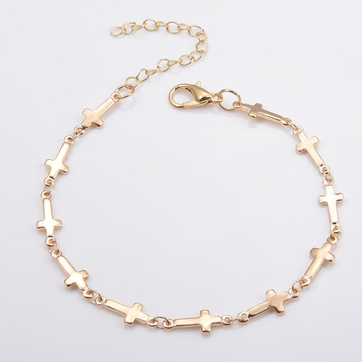 Bohemian Style Metal Cross Chain Fashion Bracelets