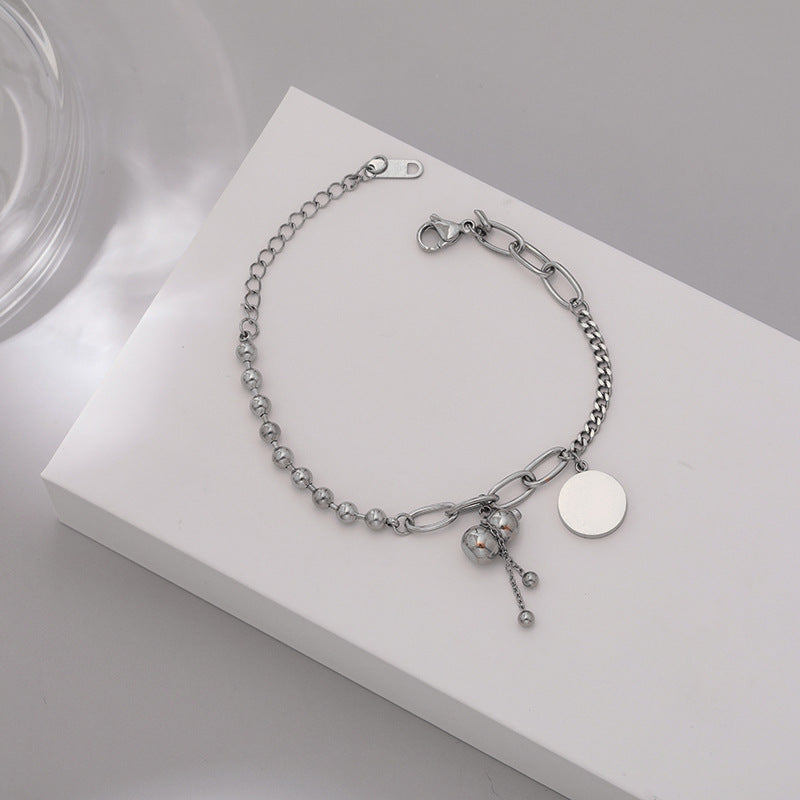 Women's Calabash Court Hip Hop Rose Gold Bracelets