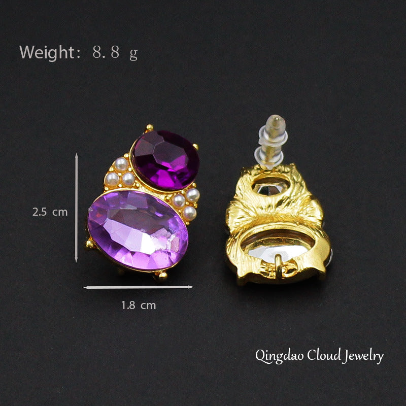 Antique Style Fairy Niche Design High Class Elegant Earrings