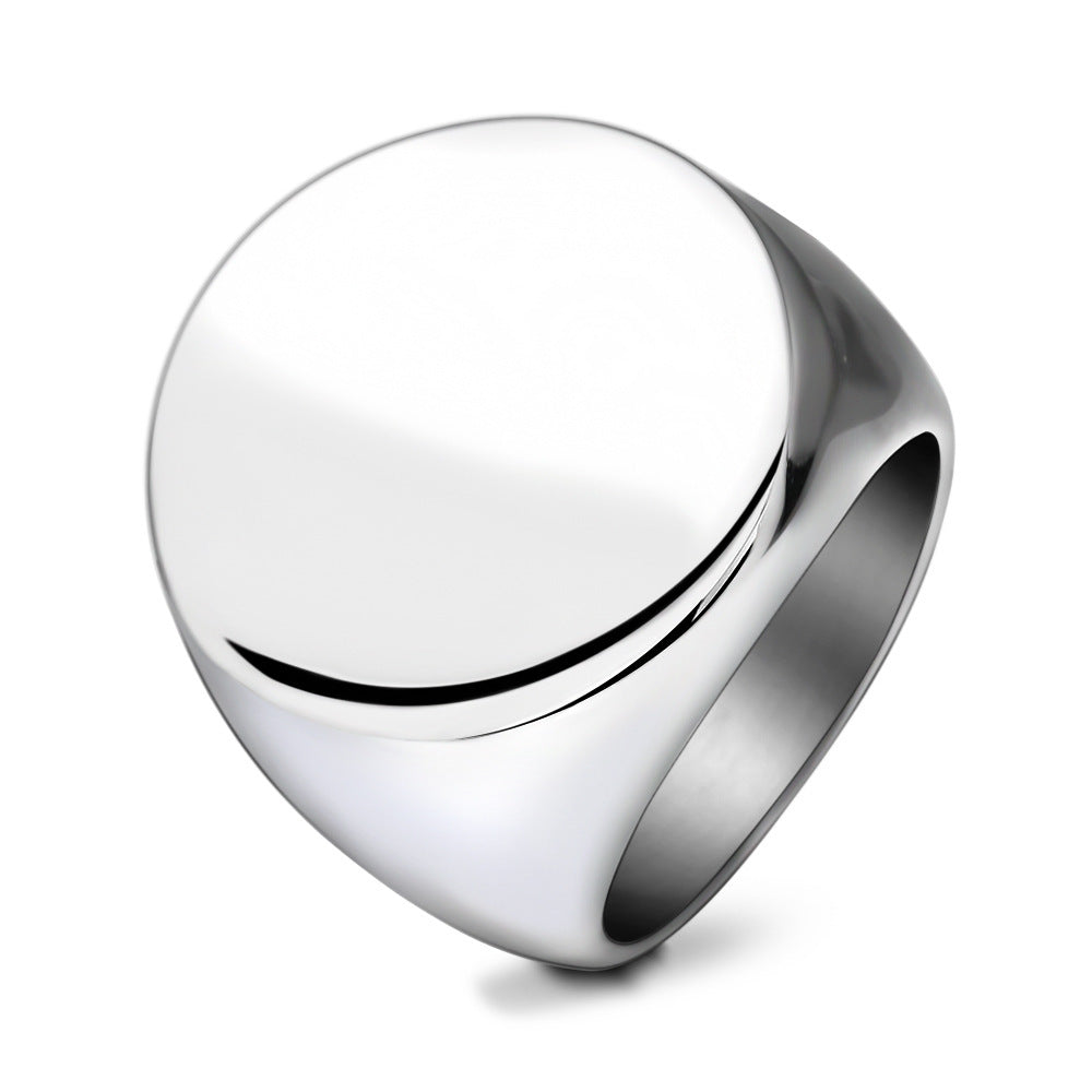 Steel Solomon Seal Jupiter Mars Mercury Moon Ring