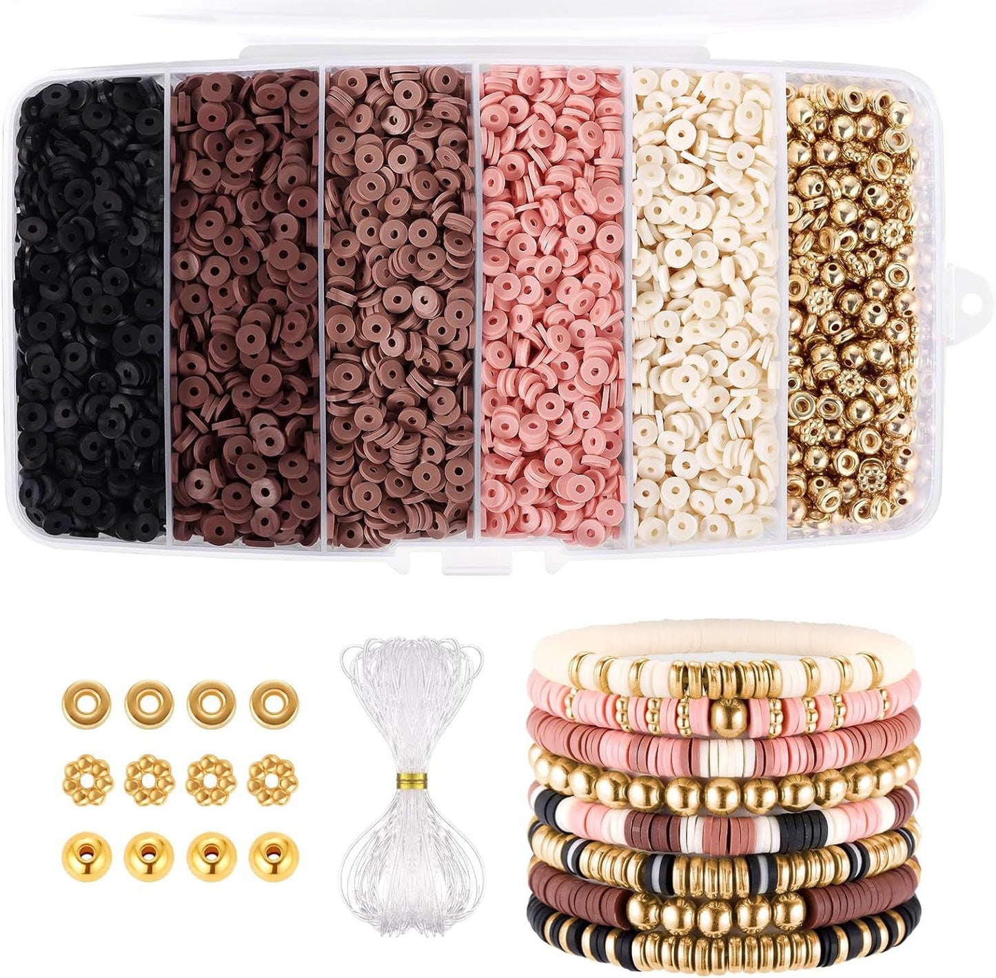 Grid Handmade Beaded Material Sets Of Necklaces