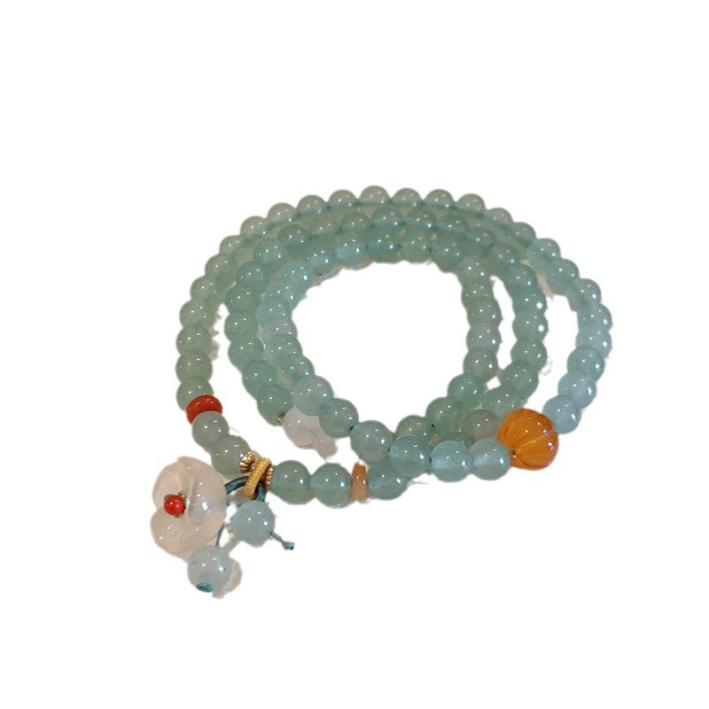Women's Style Twin Beaded Good-looking Party Niche Bracelet
