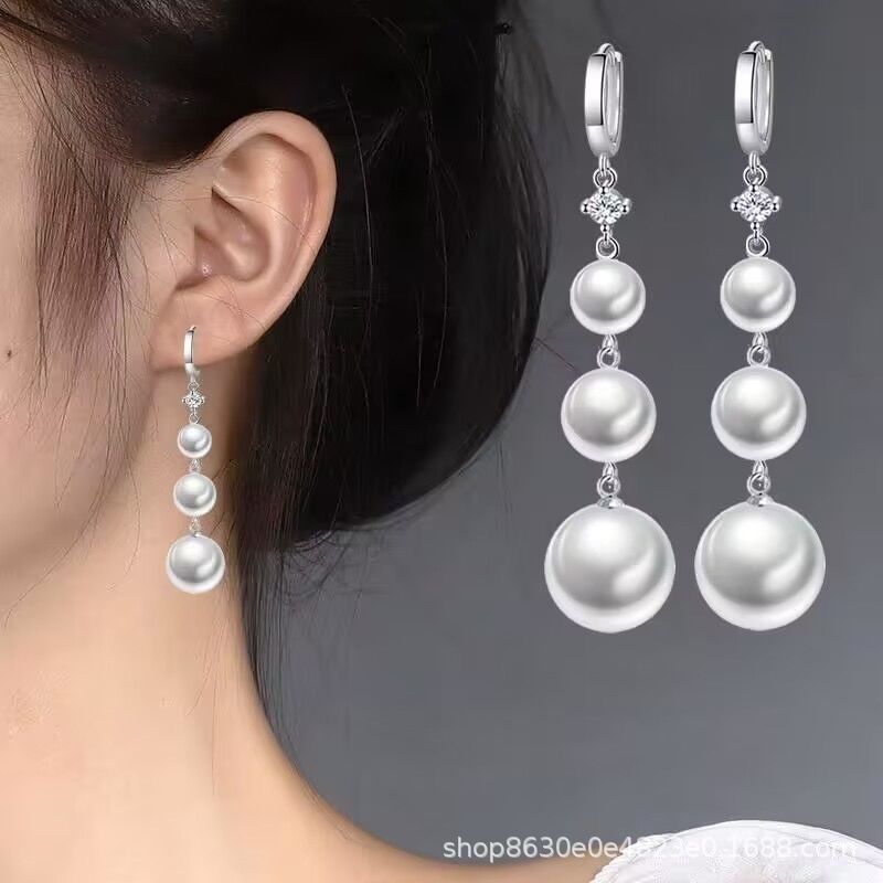 Women's Temperament Wild Long Fringe To Give Mom Earrings