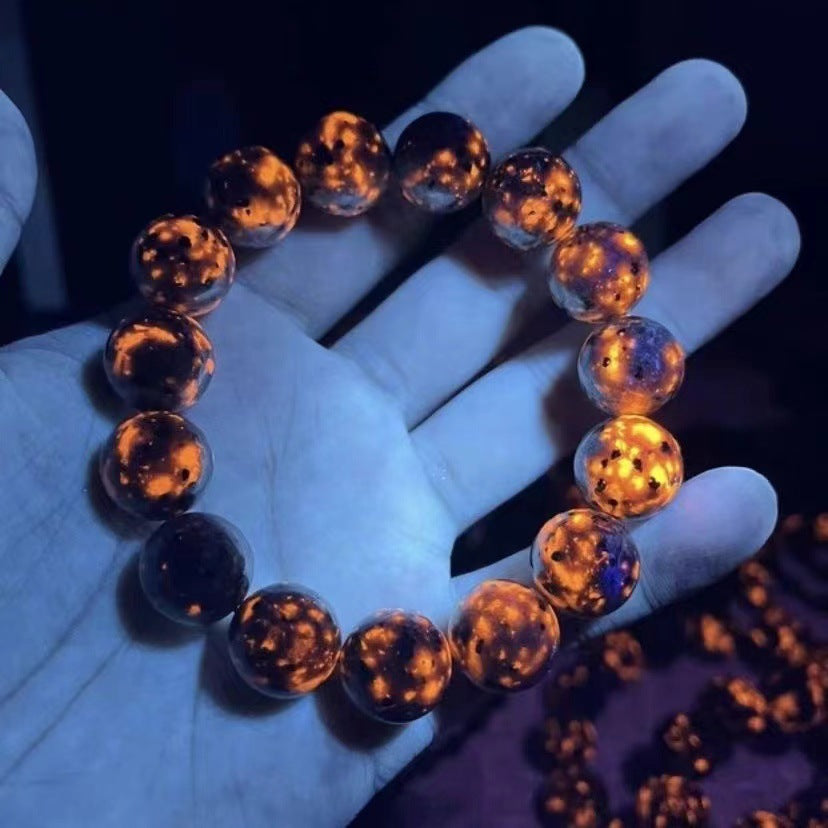 Live Flame Stone Card Fire Spirit Necklaces