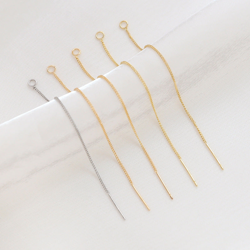 Piercing Copper Plated Real Gold Color Ear Line