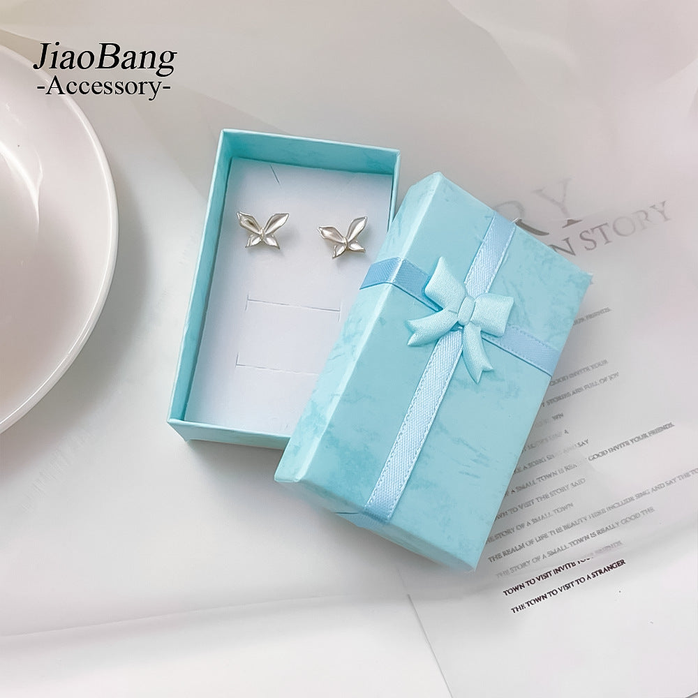 Comfortable Attractive Elegant Glamorous Box Gift Earrings
