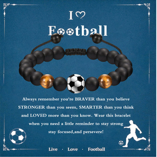 Fashion Personality Football Basketball Baseball Ball Bracelets