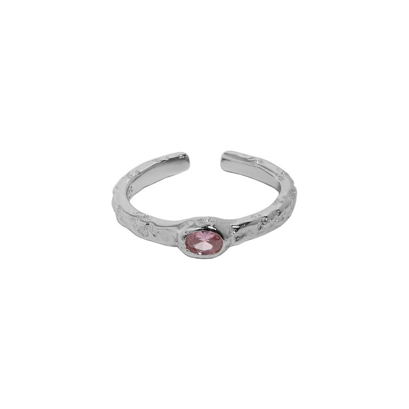 Style Niche Design Micro Inlaid Zircon Rings