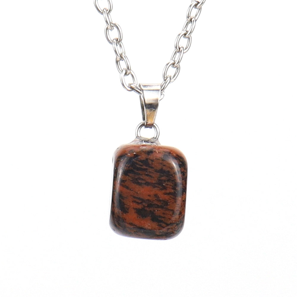 Live Broadcast Natural Crystal Stone Irregular With Necklaces