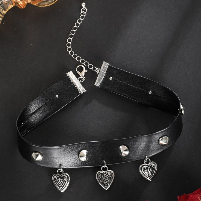 Dark Style Personality Skull Spider Collar Necklaces