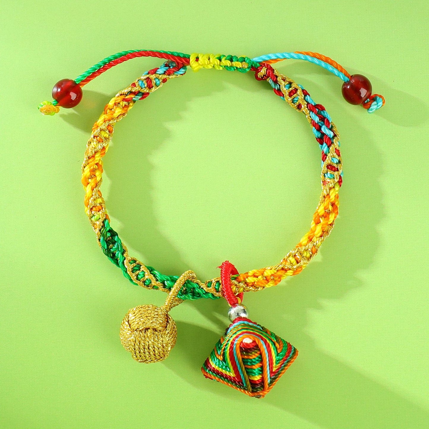 Children's Dragon Boat Festival Colorful Rope Carrying Strap Hand-woven Tiger Sachet Bracelets