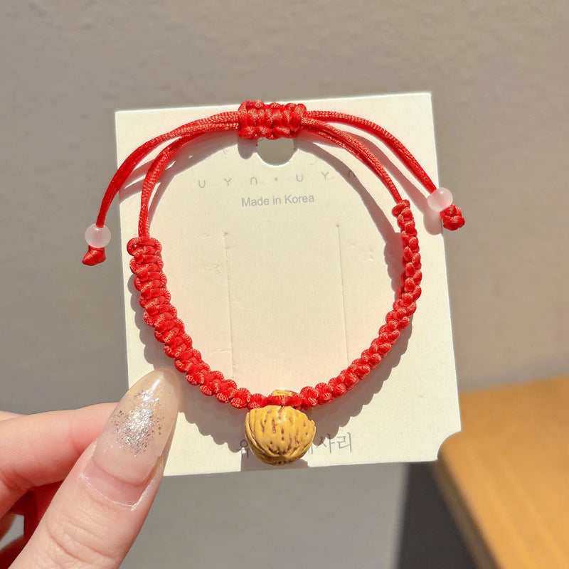 Small Gift Tassel Adjustable Red Rope Dragon Boat Festival Bracelet