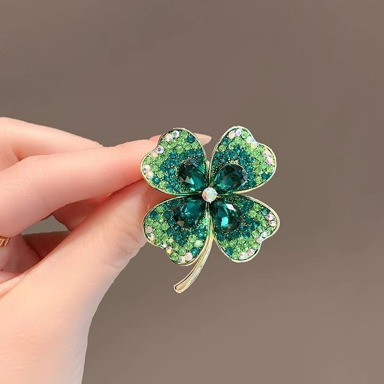 Golden Pearl Corsage Wheat Brooch Female High-grade Brooches