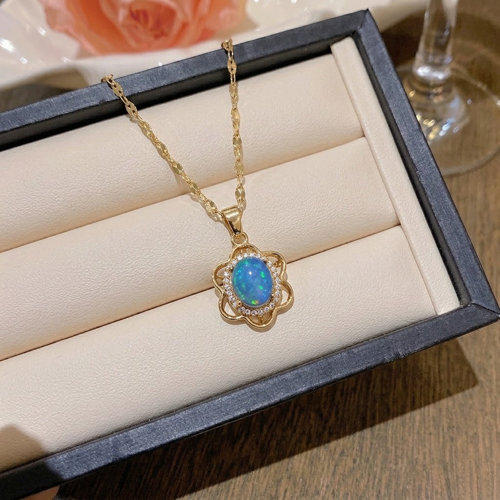 Women's Fashion Devil's Eye Creative Design Elements Popular Clavicle Necklaces