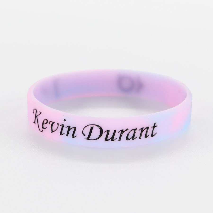 Star Concave Thickened Silicone Kobe James Basketball Bracelet