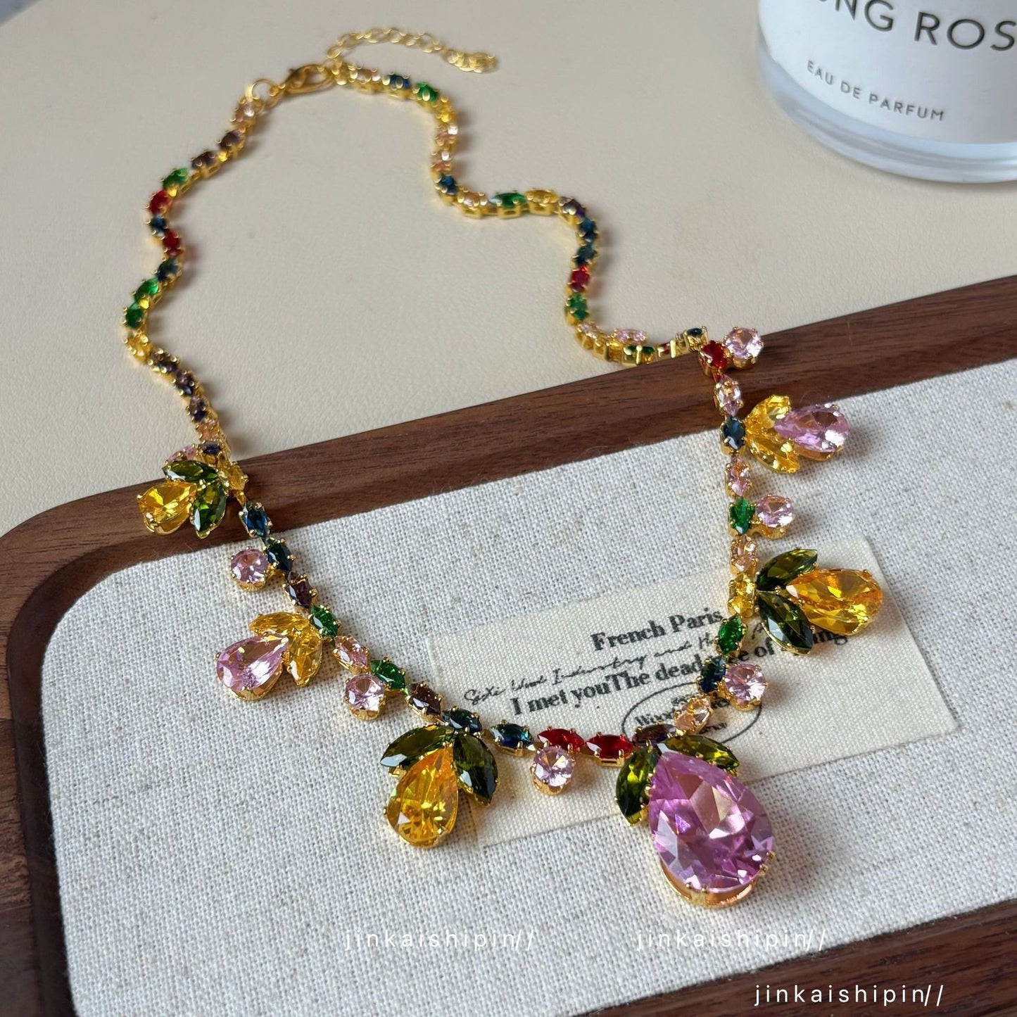 Butterfly Drop Female Mori Style Niche Exquisite Fashion Sweet Necklace