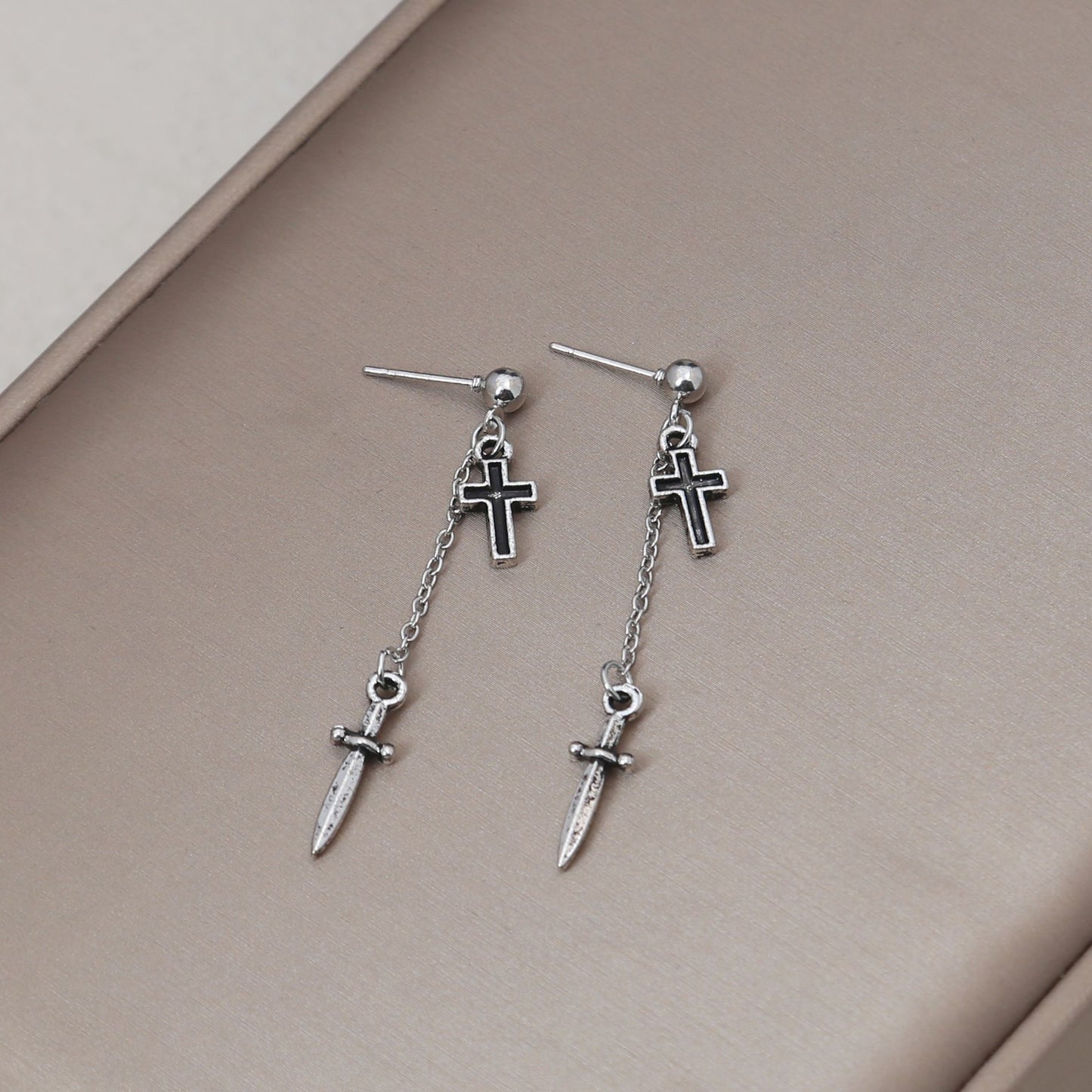 Diamond Butterfly Flower Pearl Graceful Fashionable Long Earrings