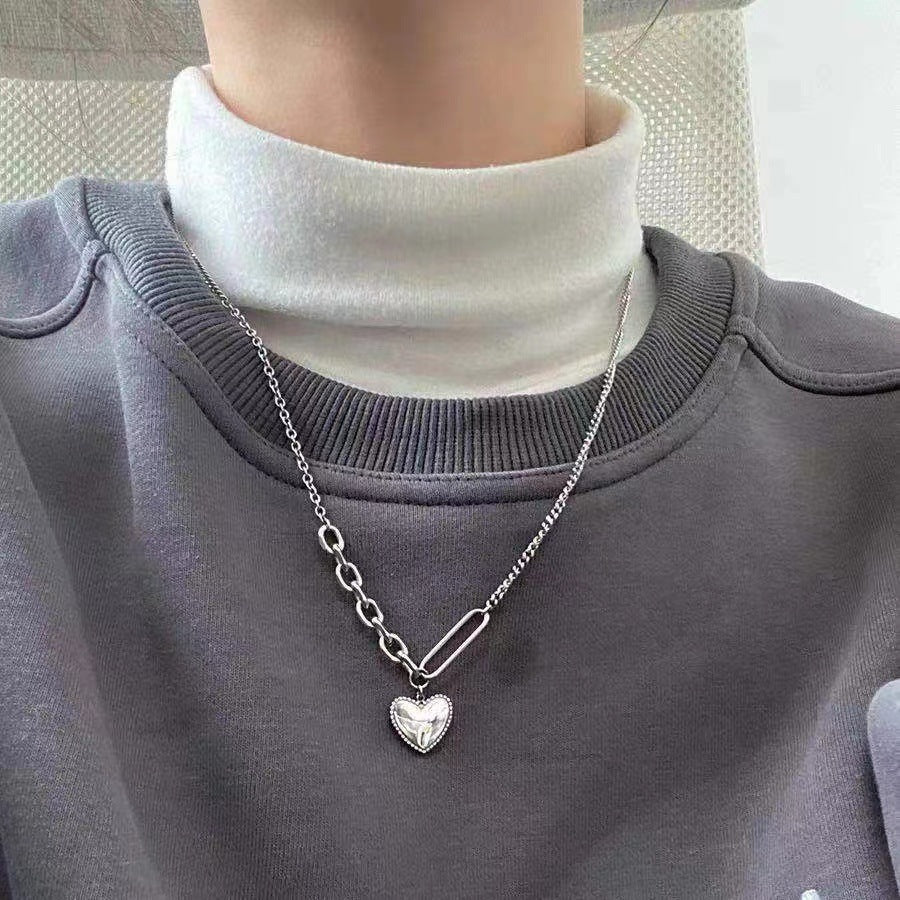 Women's Love Titanium Steel No Fading Fashion Necklace