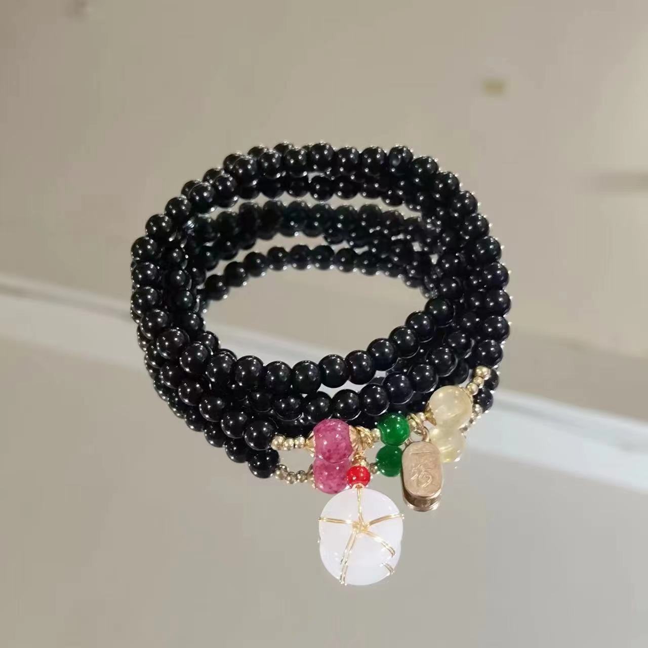 Men's Beaded Butterfly Retro National Style Gossip Bracelets