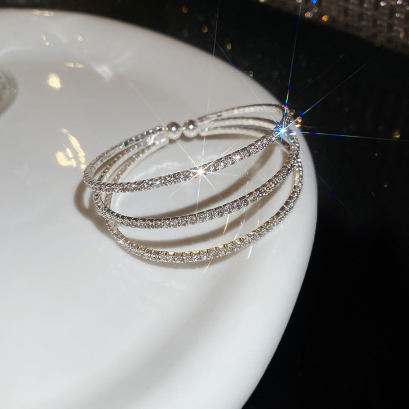 Women's Oval Leaf Small Fresh Gentle Temperament Light Luxury High Sense Bracelet